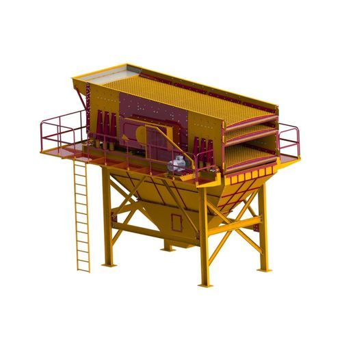 Kontrollsiebmaschine - GNRTK series - GENERAL MAKINA - Vibration / für Schüttgut / 3-Fraktionen