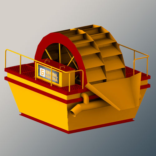 Wasser-Waschanlage - GNRK 60 - GENERAL MAKINA - Sand / für die Bergbauindustrie