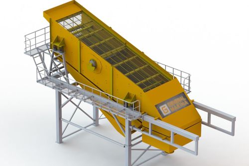 Siebmaschine für Steinbrüche - GNR series - GENERAL MAKINA - Vibration / für Schüttgut / schräg