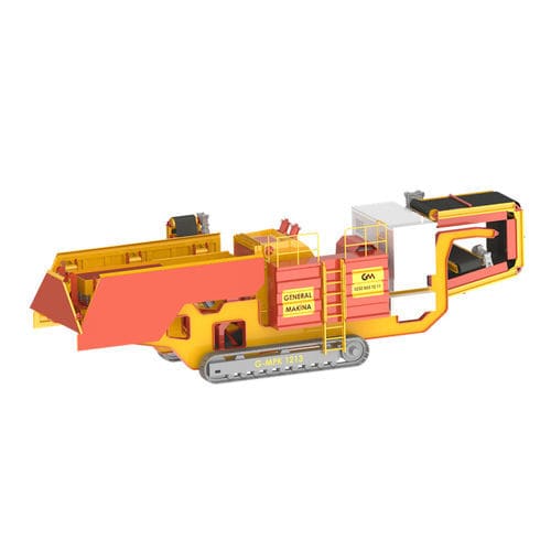Schlagbrecher - GM 125 - GENERAL MAKINA - mobil / für Gestein