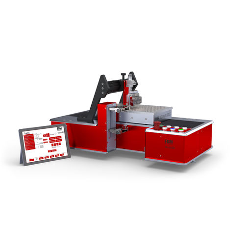 Beschichtungsmaschine mit Breitschlitzdüse - vectorSC - FOM Technologies A/S - für pharmazeutische Anwendungen / für Leiterfilm / für Lithium-Ion-Batterie