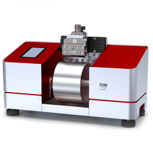 Roll-to-Roll-Beschichtungsmaschine - nanoRC - FOM Technologies A/S - mit Breitschlitzdüse / für pharmazeutische Anwendungen / für Leiterfilm