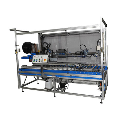 Mehrklappen--Kartonverschließer - CG 150 - ICMI Srl - mit Klebeband / automatisch / Nassklebeband