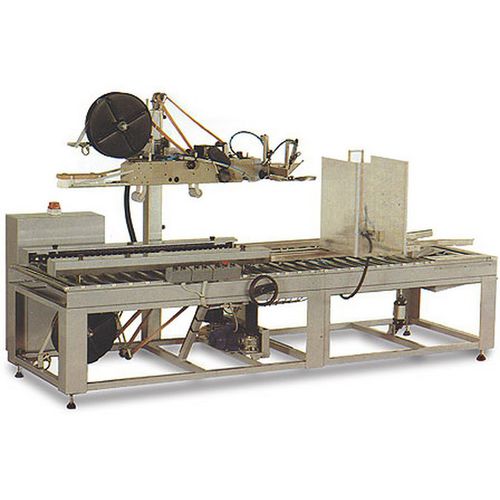 Mehrklappen--Kartonverschließer - CG 100 - ICMI Srl - mit Klebeband / automatisch / Nassklebeband