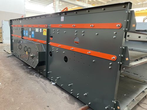 Prozess-Siebmaschine - TTC-7-2063 - TTC Mühendislik - Vibration / für Schüttgut / schräg