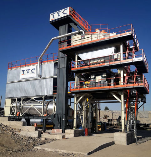 Diskontinuierliche Asphaltmischanlage - Tower Batch 80 - TTC Mühendislik - stationär