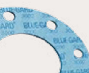 Aramidfaser-Dichtplatte - Blue-Gard® 3000 - Epidor Seals & Rubber Technology - für Öl / Wasser