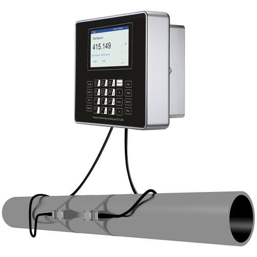 Ultraschall-Durchflussmesser - D118i  - Gentos - Volumen / für Wasser / für Abwasser