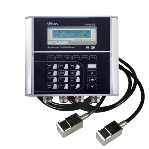Ultraschall-Durchflussmesser - F8 - Gentos - Volumen / für Wasser / für Öl