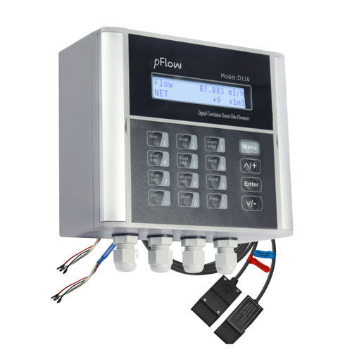 Ultraschall-Durchflussmesser - D116-PT1000 - Gentos - Gasblasen / Volumen / für Wasser