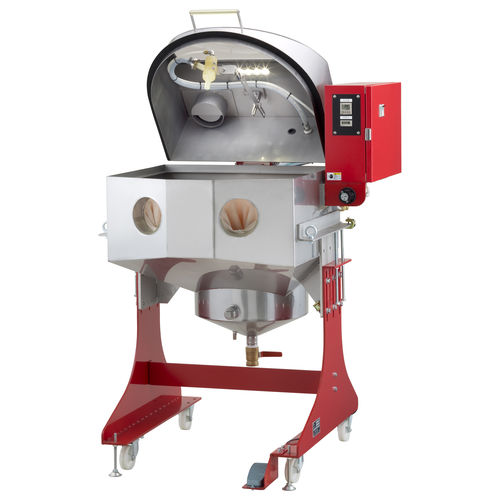 Manuelle Strahlanlage - TWB series - Tipton Corp. - Drehtisch / für Metall / für Schüttgut