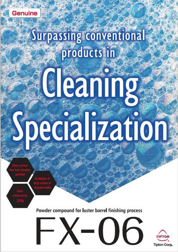 Putzmittel auf Wasserbasis - FX-06 Powder compound for clean surface - Tipton Corp. - Metall