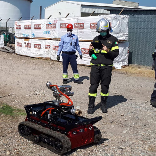 Brandschutzroboter - RHYNO PROTECT - Shark Robotics (Shark Energy)