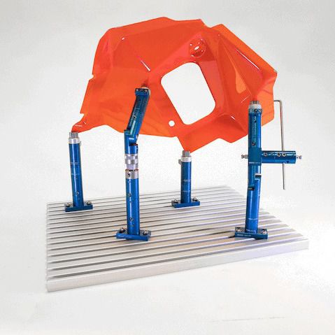Modulare Spannvorrichtung - X-SUPPORT SXS - MATRIX GmbH - mechanisch / für Werkstücke / zur maschinellen Fertigung