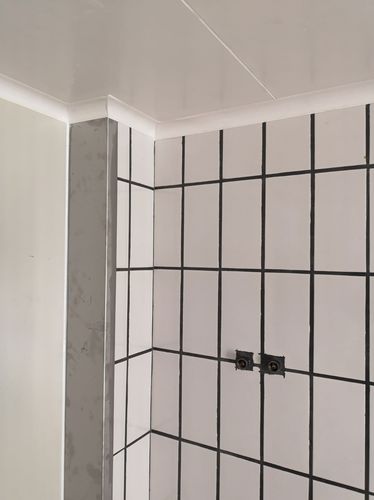 Faserzementkern Sandwichplatte - TILES - Pannelli Termici srl - Fliesenseite / für Wand