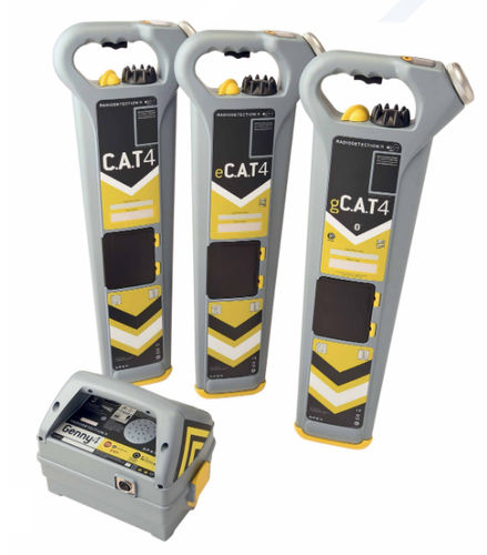 Suchgerät für Kabel - C.A.T - Radiodetection - für unterirdische Rohrleitungen / GPS