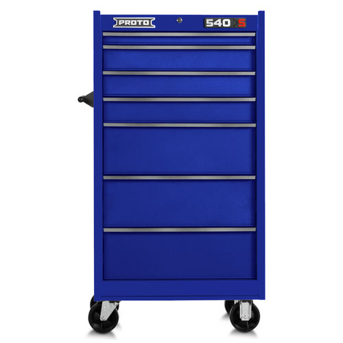 Lagerschrank - Proto® 540S - PROTO - auf Rollen / 7-Schubladen / Aluminium
