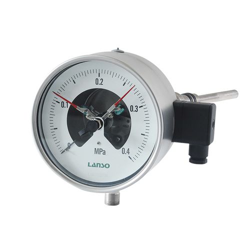 Differential-Manometer - B32.ST+C - Lanso Instruments Inc - mit Zifferblatt-Anzeige / Edelstahl / Aluminium