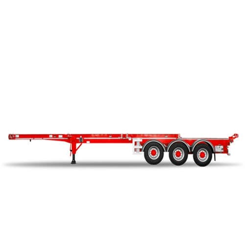 Anhänger für Containertransport - ThorTrailer - 2-Achsen / angehängt / Hub