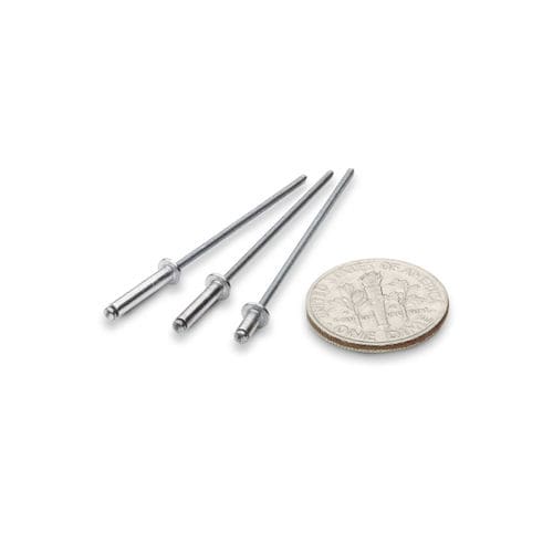Blindniete - POP® Micro - STANLEY Engineered Fastening - Zylinderkopf / Metall / offen