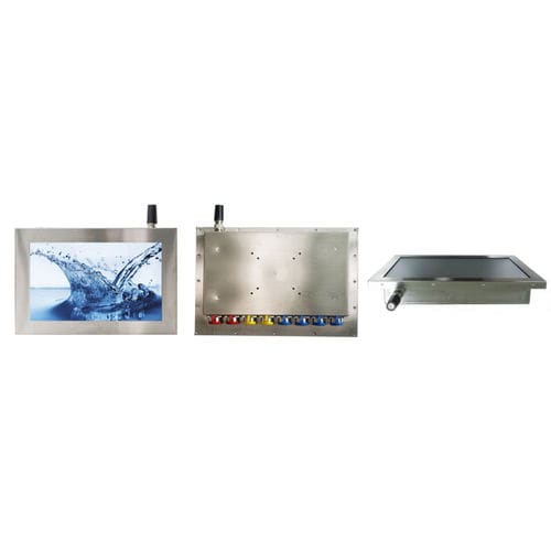 Panel-PC / LCD - UMSC215-STW - BIS, Beyond Info System - mit resisitivem Touchscreen / 21,5" / 1920 x 1080