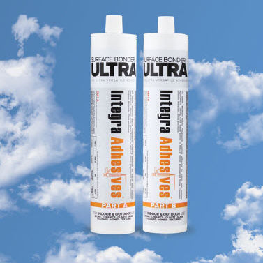 Hybrider Klebstoff - Surface Bonder Ultra - Integra Adhesives Inc. - Zweikomponenten / für den Außenbereich / für den Innenbereich