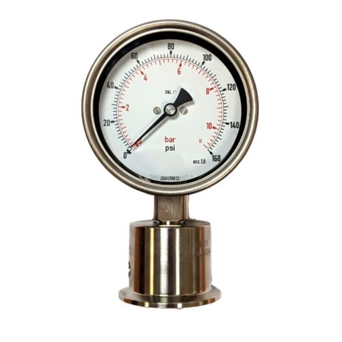Manometer mit Zifferblatt-Anzeige - Instruments to Industry - Edelstahl / Aluminium / Membran