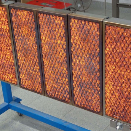 Hochtemperatur-Infrarotstrahler - RHT series  - MEP TEKNIK - Erdgas / LPG / Industrie