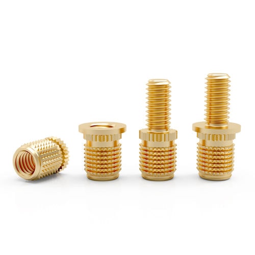 Gewindeeinsatz - FB series - Shenzhen In-saiL Precision Parts Co.,Ltd - Press / gerändelt / Messing