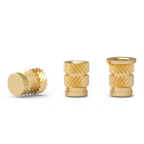Blind-Einsatz - HT series - Shenzhen In-saiL Precision Parts Co.,Ltd - Gewinde / gerändelt / Edelstahl