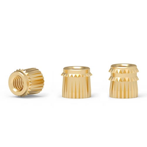 Gewindeeinsatz - GT series - Shenzhen In-saiL Precision Parts Co.,Ltd - Press / gerändelt / Edelstahl