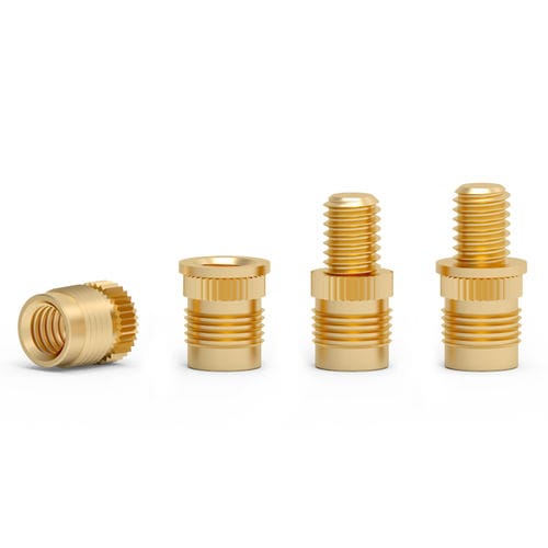 Gewindeeinsatz - FS series - Shenzhen In-saiL Precision Parts Co.,Ltd - Press / gerändelt / Edelstahl