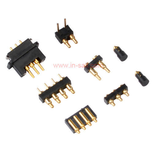 Federdruck-Steckverbinder - Shenzhen In-saiL Precision Parts Co.,Ltd - Stromversorgung / Hochstrom / mit niedrigem Serienersatzwiderstand