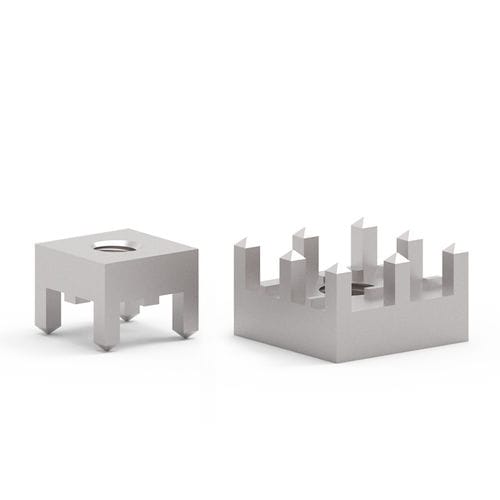 Lötfreier Kabelschuh / Crimp - THR-IHT PE19 - Shenzhen In-saiL Precision Parts Co.,Ltd - mit Schraubanschluss / flach / isoliert