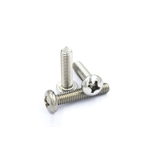 Schraube mit gewölbtem Zylinderkopf - GB818-85 - Shenzhen In-saiL Precision Parts Co.,Ltd - Phillips / Edelstahl / DIN
