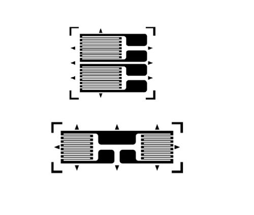 Linearer Doppelgitter Dehnungsmessstreifen - Gather Technology co., Ltd.