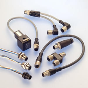 Stromversorgungs-Steckverbinder - IC AUTOMATION - vierpolig / für Sensor