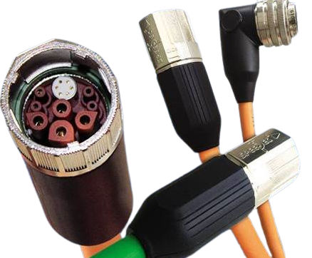 Signal-Kabelbaum - IC AUTOMATION - kreisförmig / für raue Umgebungen / für Servomotor