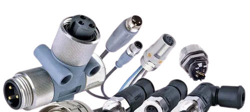 Stromversorgungs-Steckverbinder - IC AUTOMATION - gerade Ausführung / rechtwinkelig / zirkulär