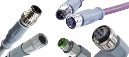 Stromversorgungs-Steckverbinder - IC AUTOMATION - zirkulär / Einschraub / mit Verriegelung