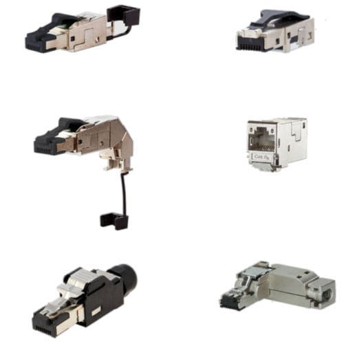 Elektrischer Steckverbinder / RJ45 - IC AUTOMATION - gerade Ausführung / rechtwinkelig / Industrie