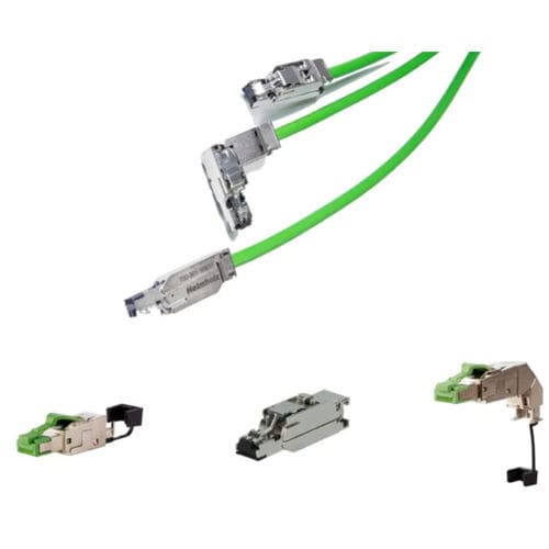 Elektrischer Steckverbinder / RJ45 - IC AUTOMATION - gerade Ausführung / rechtwinkelig / innen