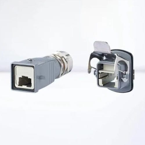 Elektrischer Steckverbinder / RJ45 - IC AUTOMATION - Ethernet / Schnell / Metall