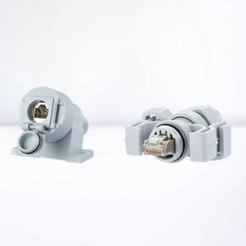 Elektrischer Steckverbinder / RJ45 - IC AUTOMATION - Ethernet / Schnell / Push-Pull
