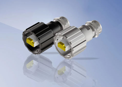 Elektrischer Steckverbinder / RJ45 - IC AUTOMATION - geschweißt / Einschraub / Bajonett