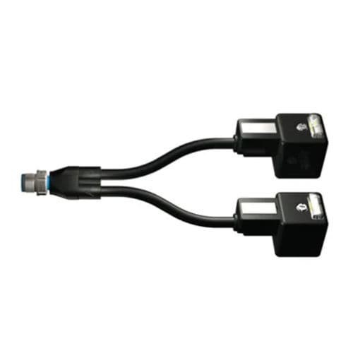 Elektrischer Steckverbinder / DIN - IC AUTOMATION - umspritzt / außen / M8