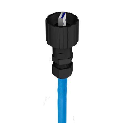 Elektrischer Steckverbinder / Bajonettverschlüssen - IC AUTOMATION - RJ45 / Metall / Kunststoff