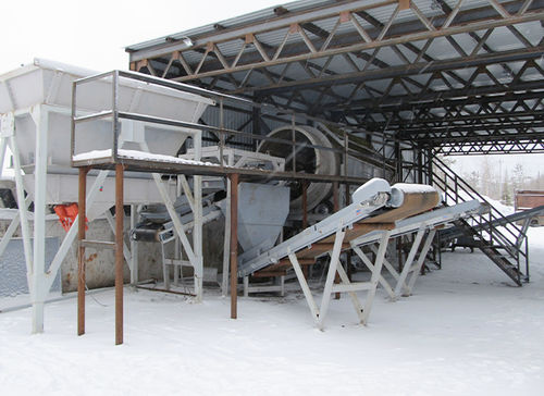 Metallabscheidungs-Recyclinganlage - ERGA - auf Prozessleitung