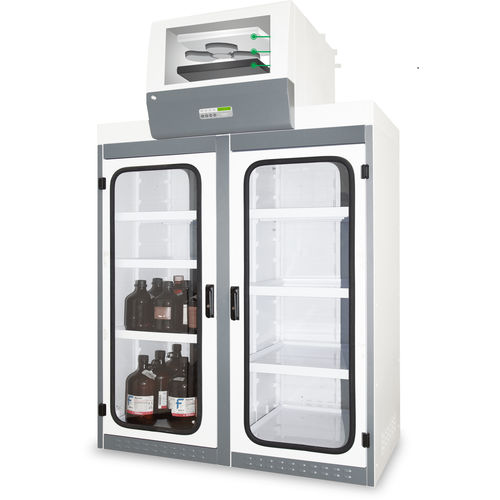 Lagerschrank - Ascent™ B series - ESCO - bodenstehend / doppeltürig / für Chemikalien