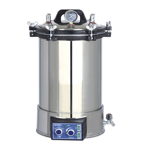 Laborsterilisator - FSF series - Huanghua Faithful Instrument Co.,LTD. - Dampf / vertikal